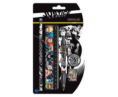 Pyramid International Liga de la Justicia (Unidos) Oficial Juego de papelerÃ­a, Papel, Multicolor, 30Â x 91,5Â x 1,3Â cm