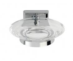 Wenko 23405100Â Power-Loc Â® Jabonera Laceno, (ABS), 13Â x 5,6Â x 14Â cm, Cromado