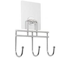 C.I.E. Europe Bestlock Magic - Perchero con 3 ganchos para cocina (cable de hierro cromado)