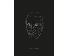 Komar Wandbild Von Star Wars Lines Dark Side Dooku | Kinderzimmer, Jugendzimmer, Dekoration, Kunstdruck | ohne Rahmen | WB097-50x70 fotomural, carbÃ³n