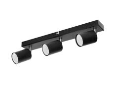 Adviti DOA SP 3 Lamparas de Techo y Pared Orientable GU10 max. 3x50W IP20 (Negro)
