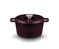 Castey - Cazo Alta Hierro 16 cm Color Burdeos