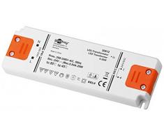 Goobay Transformador LED 24V (DC) de 0,5 hasta 20 vatios para lámparas LED, 1 pieza