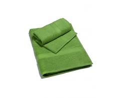 Caleffi Menorca Toalla con Invitados, algodÃ³n, Verde, estÃ¡ndar, 26727