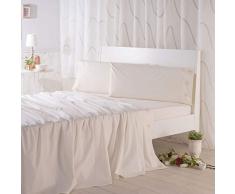 Sancarlos Aris Trio de SaÌbanas Bordadas, Algodón, Beige, Matrimonial, Cama 135