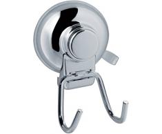 Gedy HO261300100 Percha Doble, Cromo, 6.3x4.5x10.8 cm