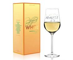 RITZENHOFF Sabine Röhse - Copa de vino blanco (cristal, 360 ml, con platino)