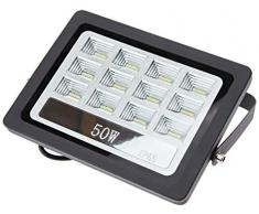 Foco proyector led exterior 50W 6000K negro 220V