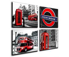 Poster FotogrÃ¡fico London, Ciudad de Londres TamaÃ±o total: 63 x 62 cm XXL