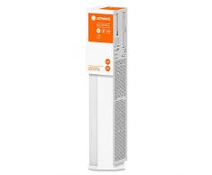 LEDVANCE Luminaria LED bajo armario, 1W, 50 lÃºmenes, 4000K, 200 mm, Linear Mobile con detector de movimiento, funciona con baterÃ­a, recargable mediante conexiÃ³n por cable USB, instalaciÃ³n flexible