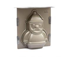 Decora 0075011 - Molde 3D de PapÃ¡ Noel antiadherente, acero