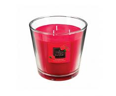 Vela perfumada en vidrio frambuesa D13.5