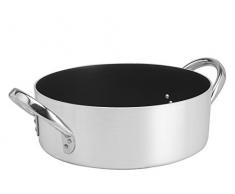 Pardini Platinum Cacerola Baja Antiadherente, Aluminio, Gris, 36 cm