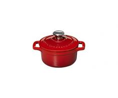 Chasseur - Fuente para Horno (Hierro Fundido), Hierro Fundido, Rubinrot Rund, 0,35 L