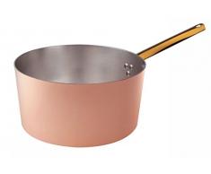 Pentole Agnelli Pans CORDEROS: Cazo Alto Suave Toque Cobre cm de diÃ¡metro & # x160; ser. 18 - AGNE113
