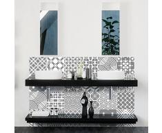 Ambiance-Live - Lote de 24 Azulejos Adhesivos para Pared, 20Â xÂ 20Â cm