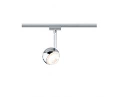 Paulmann 954.55 foco Rail lighting spot Cromo 6 W - Punto de luz (Rail lighting spot, 1 bombilla(s), LED, 6 W, 2700 K, Cromo)