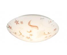 Globo - Lámpara de techo, color blanco