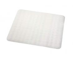Ridder Basic - Alfombrilla para Ducha (100% Caucho sintético, elastómero termoplástico), Color Blanco, Aprox. 51 x 51 cm.