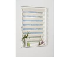 Khome Madrid – Estor Doble, sin Agujeros, Color Beige, Beige, 60 x 150 cm