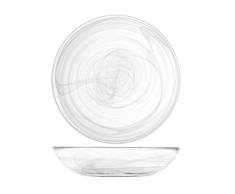 H&H 7627002 platos de cristal Alabastro fondo 21 cm decoraciÃ³n mesa