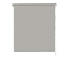 madecostore - Estor Enrollable Opaco Easy Uni Gris ratÃ³n â 45 x 170 cm â Sin Perforaciones