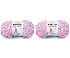 BERNAT - Manta para bebé (2 unidades, 300 g cada bola, 600 g)