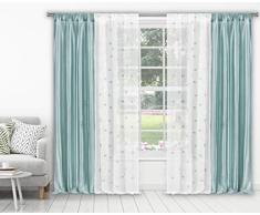 Home Maison Kiralina Se Puede Lavar a mÃ¡quina en Agua frÃ­a, Utilizar Solo lejÃ­a sin Cloro, secar en Secadora a Baja Temperatura y Planchar Caliente segÃºn Sea Necesario, Multicolor, 38 W x 84 L