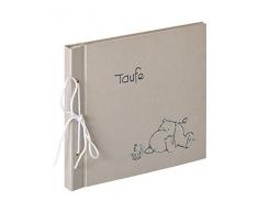 Walther Madu - Álbum de Fotos de bebé, para 200 Fotos, Gris, Meine Taufe