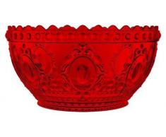Bacci Baci Ensaladera, acrÃlico, acrÃlico, Rojo, 25 x 25 x 13 cm