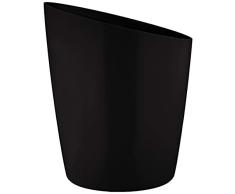 Spirella Papelera California Black 1241155, Blanco, Estandar