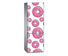 Oedim Vinilo para FrigorÃ­fico Donuts Rosas 200x70cm | Adhesivo Resistente y EconÃ³mico | Pegatina Adhesiva Decorativa de DiseÃ±o Elegante
