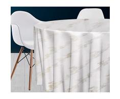 Soleil docre Comete - Mantel (poliÃ©ster, 180 cm), Color Blanco