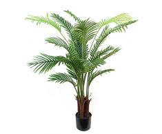 Leaf Palmera Artificial Grande, Areca Natural, 110 cm