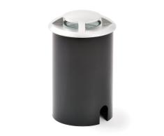 Konstsmide 7902-000 - Foco de Suelo led Empotrado (9 x 8,5 x 9 cm, IP65, Aluminio)