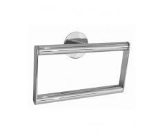 Smedbo Tiempo toallero de Anilla, Color Plateado