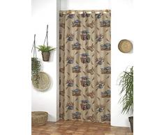 Martina Home Trigo Cortina Trabillas ALPUJARRA, Tela, Unico, 140x260 cm