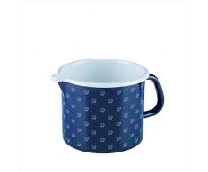 Riess 0041-074 Country Dirndl - Maceta (diÃ¡metro de 14 cm), color azul