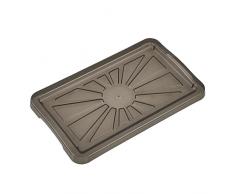 keeeper Tapa para caja de almacenamiento Franz, 35 x 21 cm, Para Multi-Box S, Franziska, Gris Crystal