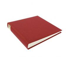 Goldbuch Summertime - Ãlbum de Fotos (25 x 25 cm, 60 pÃ¡ginas), Papel pergamino, Rojo, 25 x 25 cm