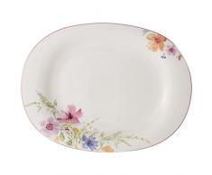Villeroy & Boch Mariefleur Basic - Fuente (porcelana Premium, 42 cm) blanco/colorido