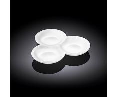 Wilmax WL-992614/A - Plato de porcelana (18 cm), color blanco