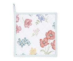 Clayre & Eef FF45 - Manopla de Cocina (algodón), diseño de Flores
