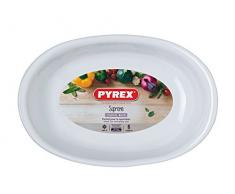 Pyrex Supreme Fuente para horno, CerÃ¡mica, Blanco