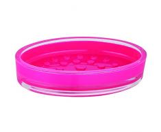 MSV Tahiti Jabonera, AcrÃ­lico, Rosa, 13x9x3 cm