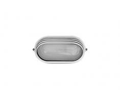 Interfan Visera Aplique de Pared E27, Blanco