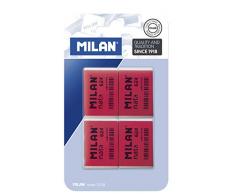 Milan BPM10054 - Pack de 4 gomas de borrar