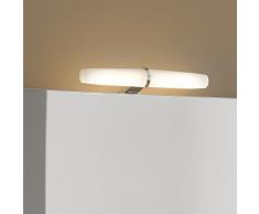 Wonderlamp Eva Aplique de Pared Led, 6 W, Cromo, 25 x 23.3 x 25 cm