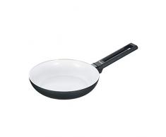 Berndes 013313 - Sartén de aluminio para inducción (20 cm), color negro y blanco