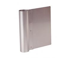 Agnelli Sartenes raspador Rectangular de Acero Inoxidable, Plata, 12 cm